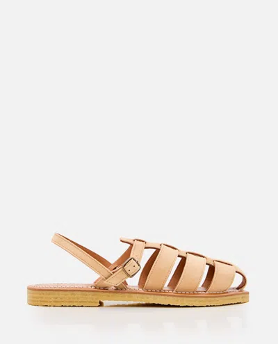 KJACQUES BEIGE SLINGBACK SANDALS
