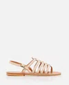 Kjacques K.jacques Homere Leather Flat Sandals