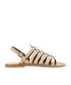 Kjacques K.jacques 'homere' Sandals In Nude