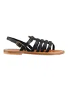 Kjacques Caged Design Calf Leather Slides