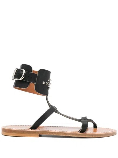 KJACQUES CLIPPER LEATHER SANDALS