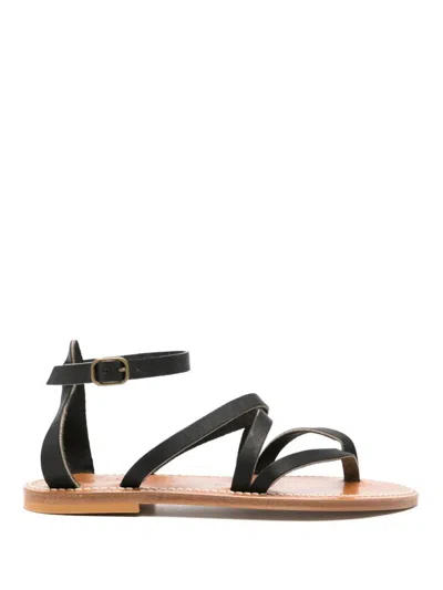 Kjacques Epicure Sandals In Black