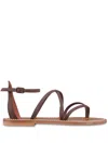 Kjacques K.jacques Sandals Shoes In Brown