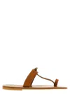 Kjacques K.jacques 'ganges' Sandals In Brown