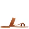 Kjacques K Jacques Saint-tropez Samosate Sandals In Brown