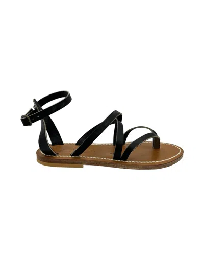 Kjacques K.jacques St.tropez Sandals Shoes In Black