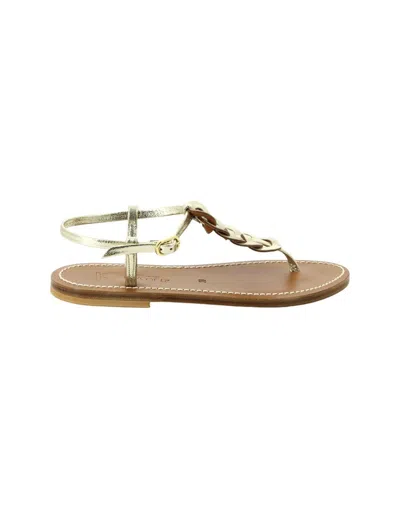Kjacques K. Jacques Sandals In Gold