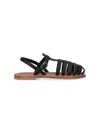 Kjacques K Jacques St Tropez Adrien' Slingback Sandals – Black