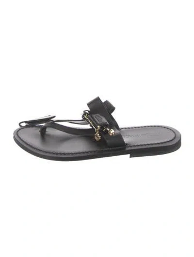 Pre-owned Kjacques Leather In Black