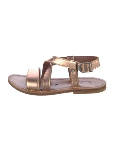 Pre-owned Kjacques Leather Sandals In Multicolor