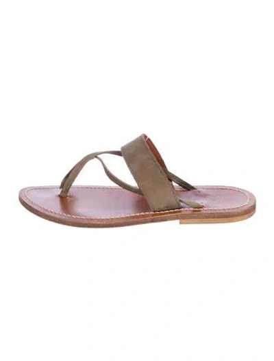 Pre-owned Kjacques Nubuck In Neutral