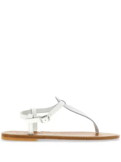 Kjacques Picon Leather Sandals In Multi