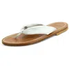 Kjacques Saba Womens Leather Slip-on Slide Sandals In Multi