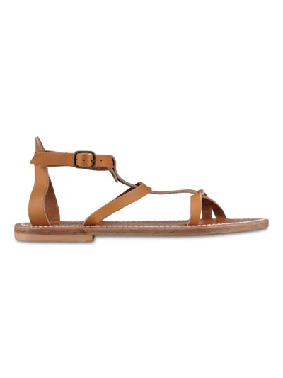 K.jacques Saint Tropez Brown Open Toe Sandals