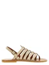 K.jacques Saint Tropez Homere Sandals Beige In Neutral