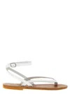 K.jacques Saint Tropez Smyrne Sandals White In White