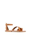 Kjacques Ankle-strap Flat Sandals