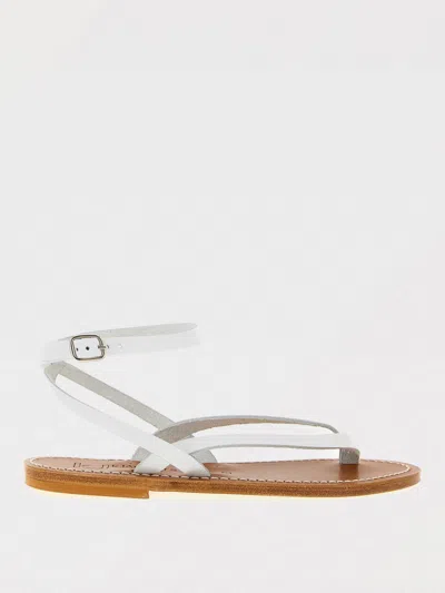 Kjacques Sandali Bassi K. Jacques Donna Colore Bianco In White