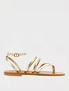 Kjacques Sandali Bassi K. Jacques Donna Colore Oro