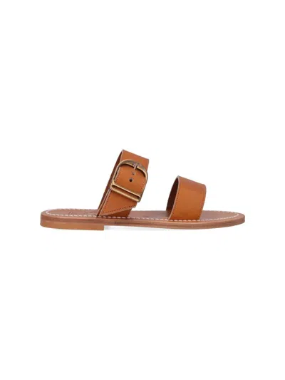 Kjacques K.jacques Sandals In Brown