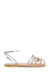 Kjacques K.jacques Sandals & Slides In Silver