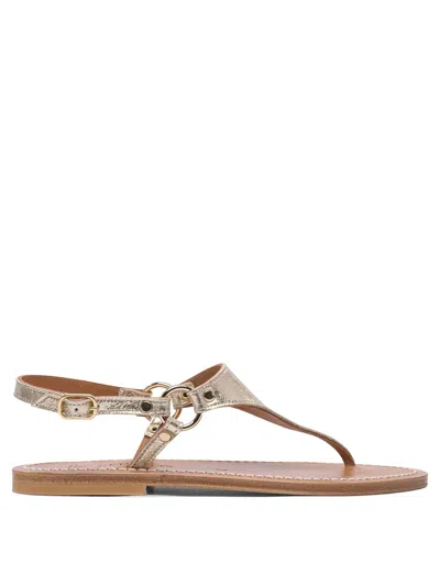 Kjacques Sandals In Gold