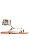 Kjacques K.jacques Sandals Shoes In Gray