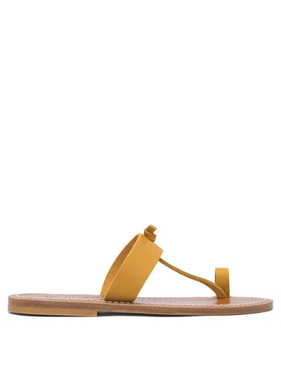 Kjacques K.jacques Sandals In Yellow
