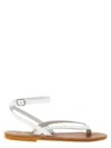 Kjacques Sandali Bassi K. Jacques Donna Colore Bianco In White