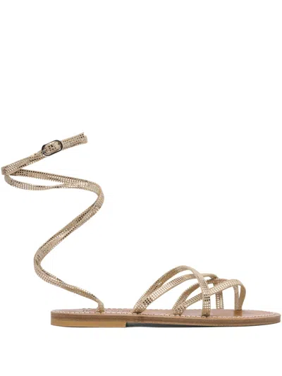 KJACQUES STRAPPY LEATHER SANDALS