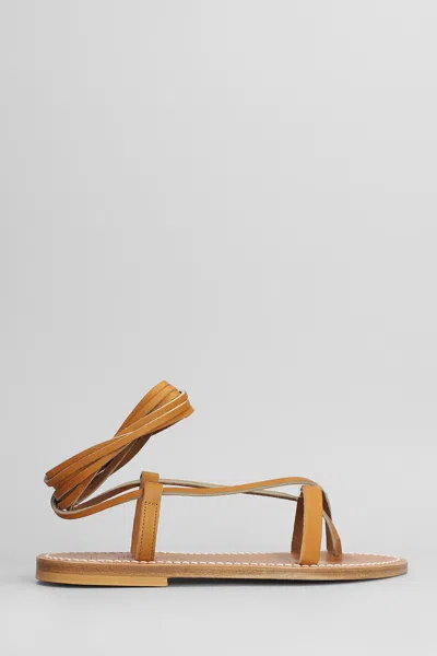 Kjacques Tiresias F Flats In Leather Colour Leather