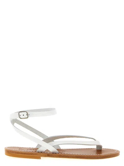 KJACQUES WHITE SMYRNE SANDALS