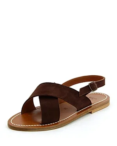 Kjacques K.jacques Women's Osorno Flat Sandals In Brown