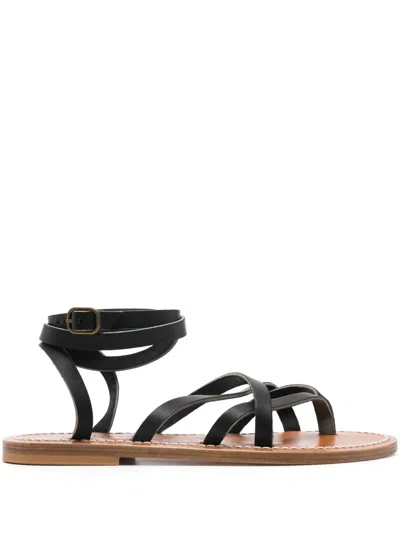 Kjacques K.jacques Zenobie Sandals Shoes In Black