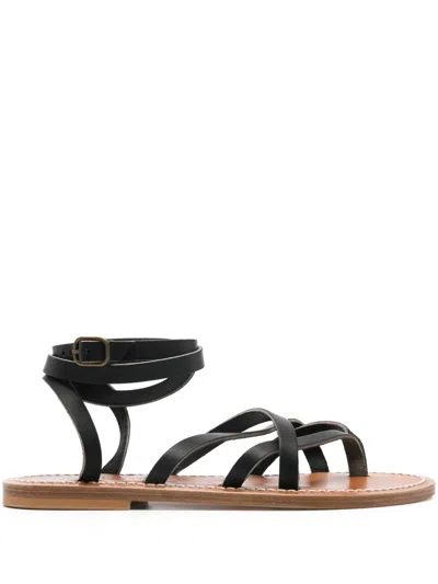 Kjacques Zenobie Sandals In Black