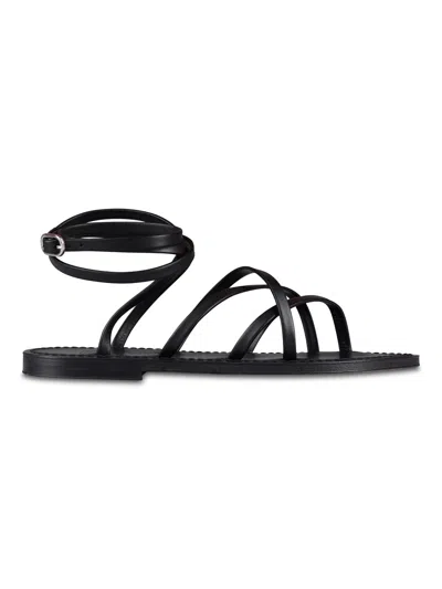 Kjacques Zenobie Sandals In Black