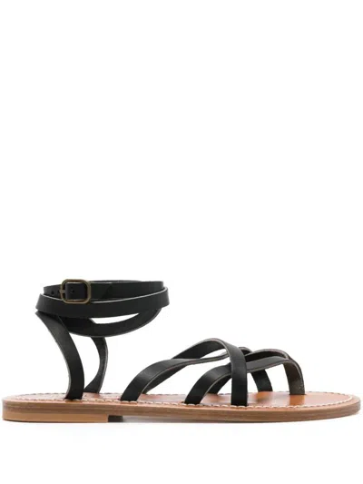 Kjacques K.jacques Zenobie Sandals Shoes In Black