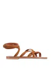 Kjacques K.jacques Zenobie Sandals Shoes In Brown
