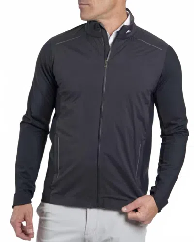 Kjus Baltic Jacket In Black In Blue