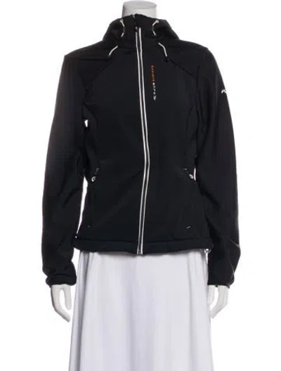 Pre-owned Kjus Biker Jacket In Black