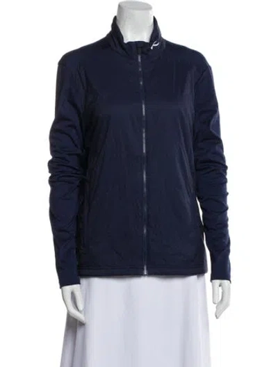 Pre-owned Kjus Biker Jacket In Blue