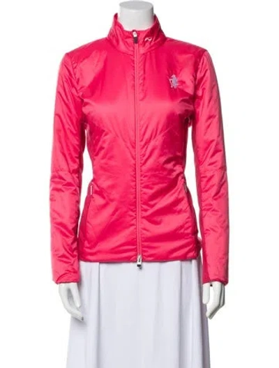 Pre-owned Kjus Biker Jacket In Pink