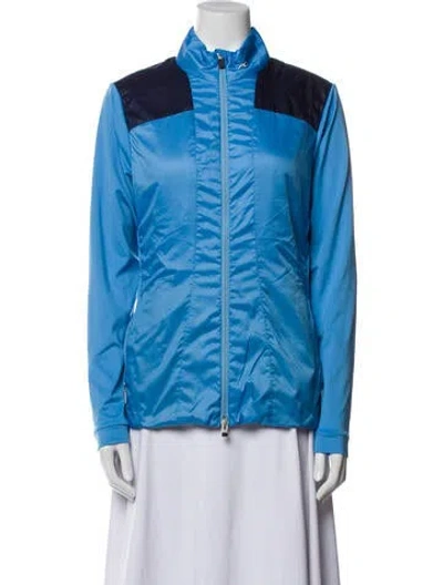 Pre-owned Kjus Bomber Jacket In Blue