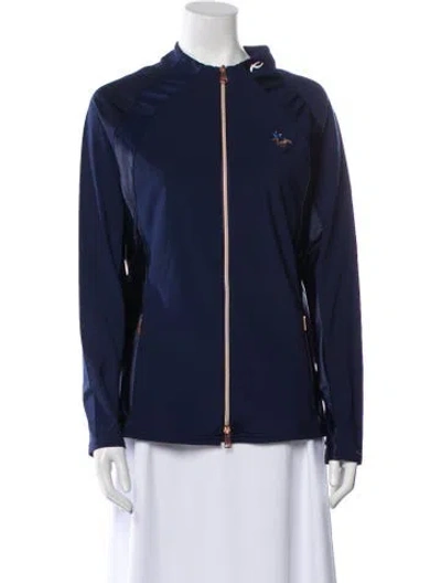 Pre-owned Kjus Bomber Jacket In Blue