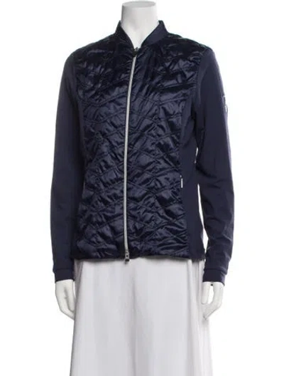 Pre-owned Kjus Bomber Jacket In Blue