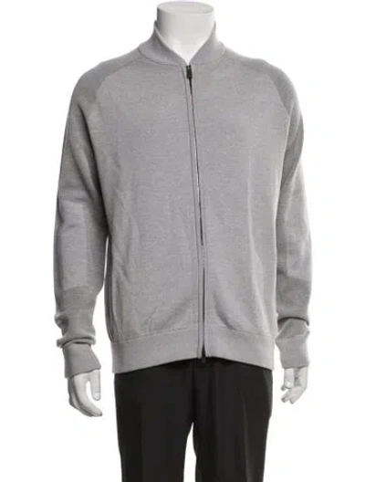 Pre-owned Kjus Bomber Jacket In Grey