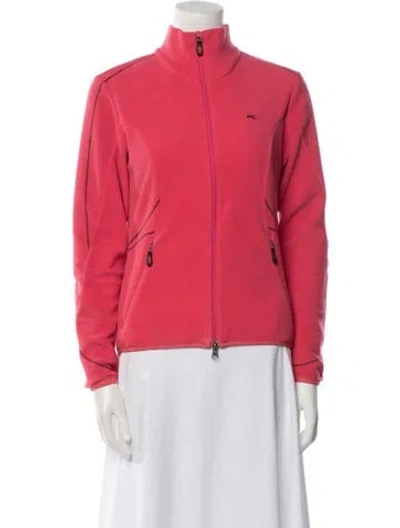 Pre-owned Kjus Bomber Jacket In Pink