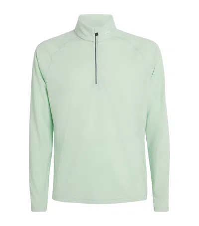Kjus Capture Midlayer Half-zip Top In Navy