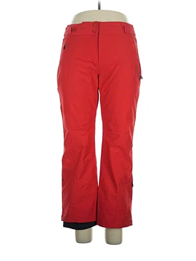 Pre-owned Kjus Casual Pants In Red