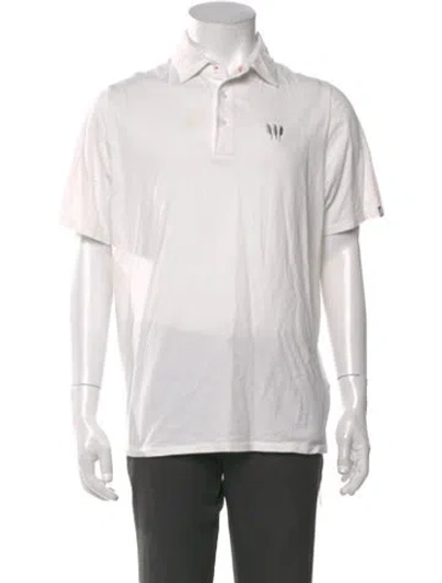 Pre-owned Kjus Collar Short Sleeve Polo Shirt In Neutral